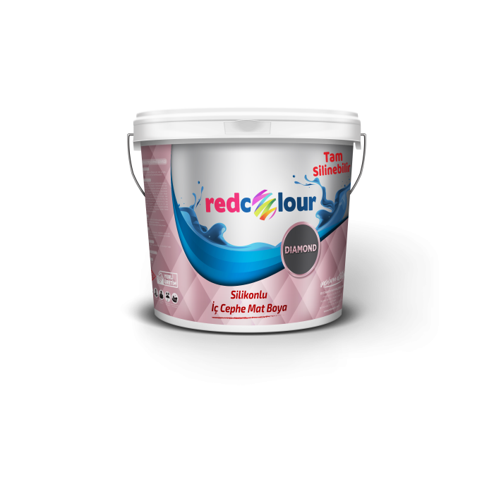 Diamond Silikonlu İç Cephe Mat Boyası 2,5 LT