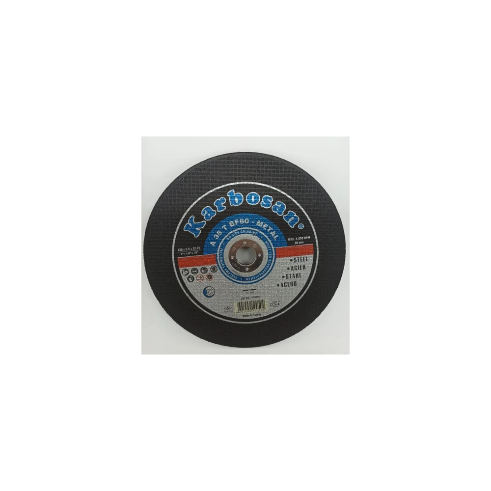 Karbosan 230 x 3.0 x 22.23 mm Metal Kesme Diski