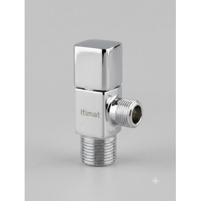 İtimat Teta 523 Köşeli Krom Ara Musluk (3/8" Çıkışlı)
