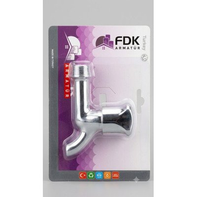 FDK Armatür kısa musluk (Krom Kaplama)