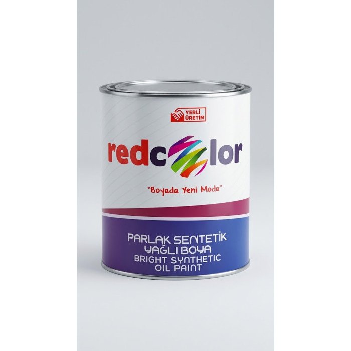 Redcolor Parlak Sentetik Yağlı Boya (Metal & Ahşap Yüzey Boyası)