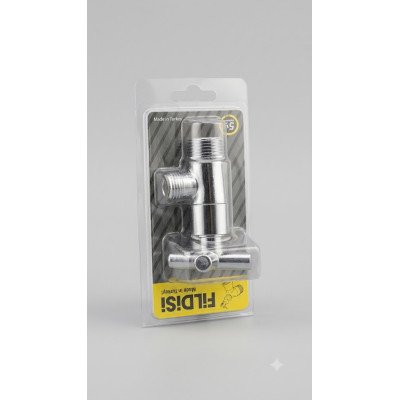 Fildisi Filtreli Krom Ara Musluk (1/2" - 3/8")
