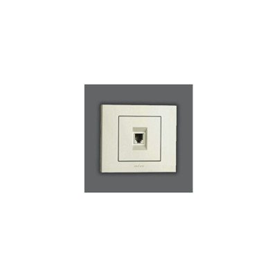Ovivo Nümeris Telefon Prizi Modül + Kapak Beyaz