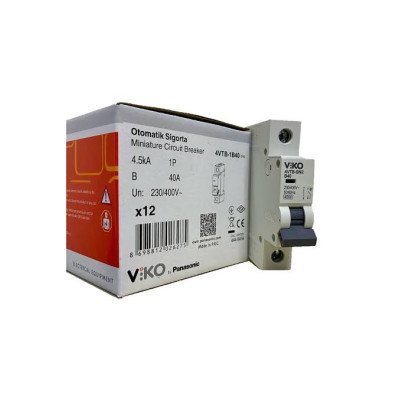VİKO Otomatik Sigorta B 16A 1P 4.5kA | 4VTB-1B16-SN2