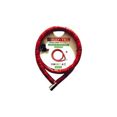 Bay-Tec Motor ve Bisiklet Halat Kilidi 150 cm | MK2478