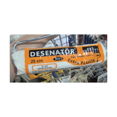 Desenatör Extra Plastik İç ve Dış Cephe Boya Rulosu 25 cm (Kod: 2151)