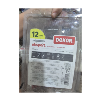 Dekor Eksport 10 cm 12'li Yedek Parmak Rulo | Kod: 2100