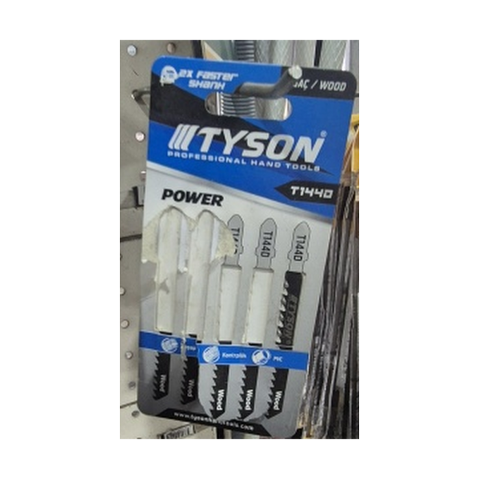 Tyson T144D Dekupaj Ahşap Testere Ucu 5'li Paket