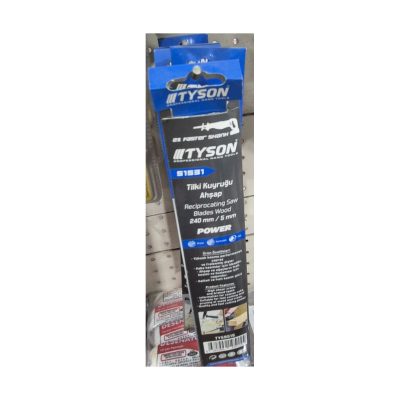 Tyson S1531 Tilki Kuyruğu Ahşap Testere Bıçağı 240 mm