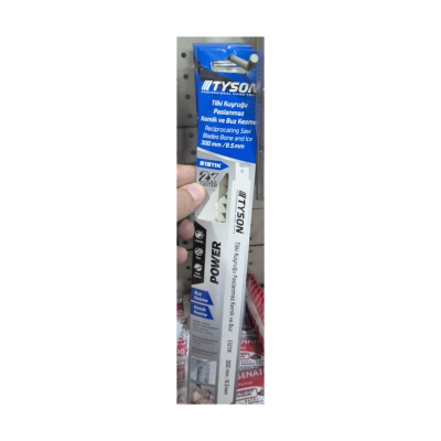 Tyson S1211K Paslanmaz Kemik ve Buz Testere Bıçağı 300 mm