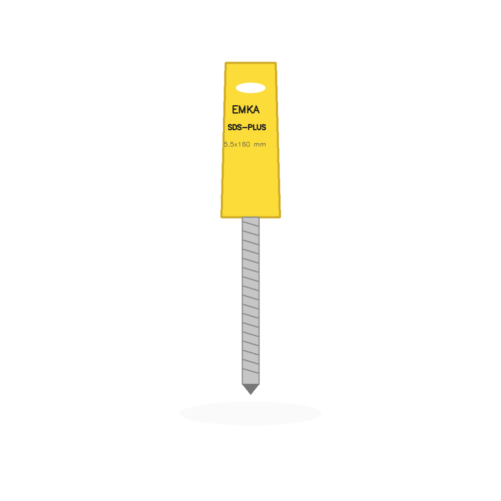 EMKA SDS-Plus Beton Matkap Ucu 5.5x160 mm | Kod: 152