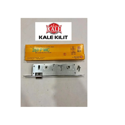 Kale Kilit 269 PWC PVC WC Kapı Kilidi 35 mm Krom