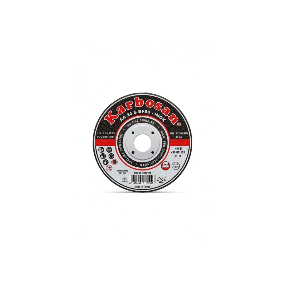 KARBOSAN İNOX KESİCİ 115X1X22,23