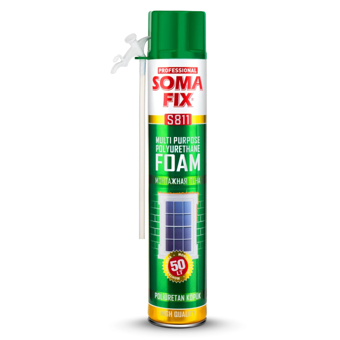 Soma Fix S811 Poliüretan Montaj Köpüğü 750 ml
