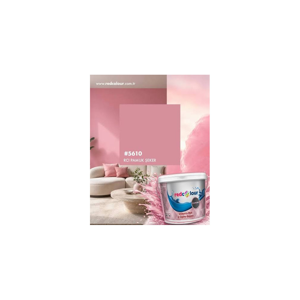 Redcolour Silikonlu Mat İç Cephe Boyası 2.5 L
