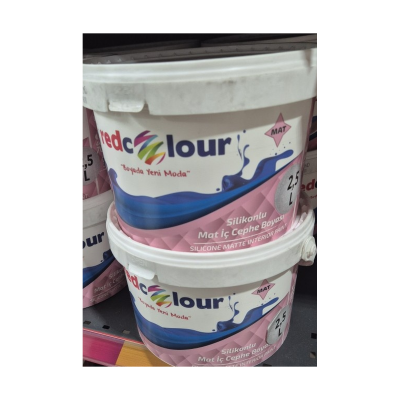 Redcolour Silikonlu Mat İç Cephe Boyası 2.5 L