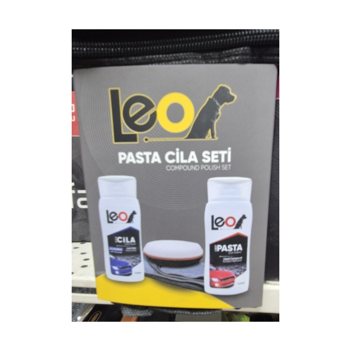 Leo Otomotiv Pasta Cila Seti | Çantalı Bakım Seti