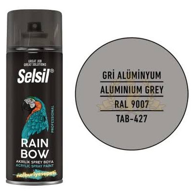 Gri Alüminyum Akrilik Sprey Boya RAL 9007 | TAB-427