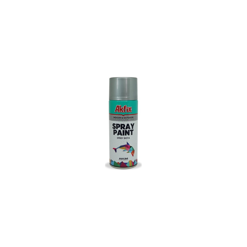 Akfix Jant Alüminyum Sprey Boya RAL 9006 | 400 ml