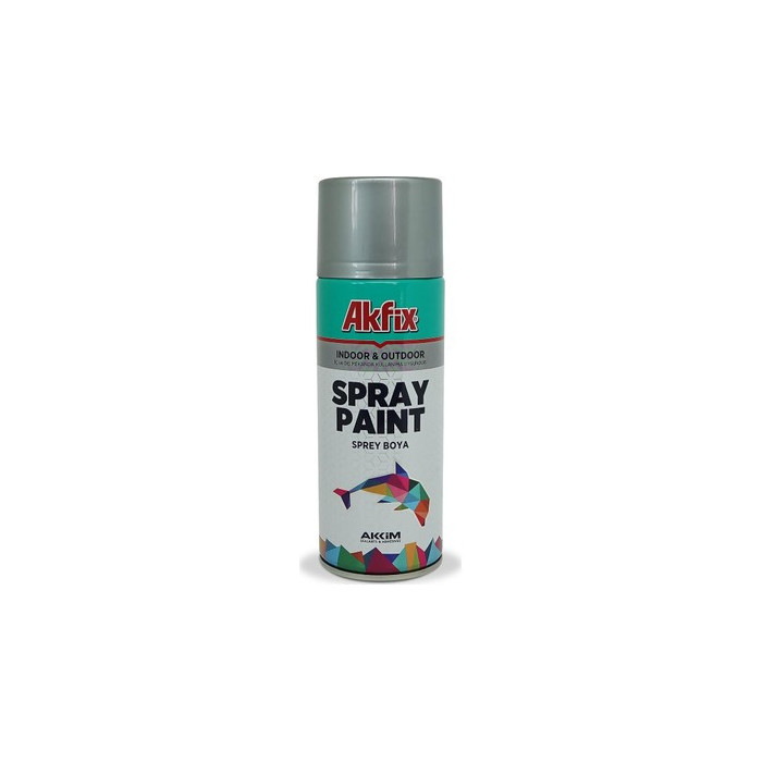 Akfix Jant Alüminyum Sprey Boya RAL 9006 | 400 ml