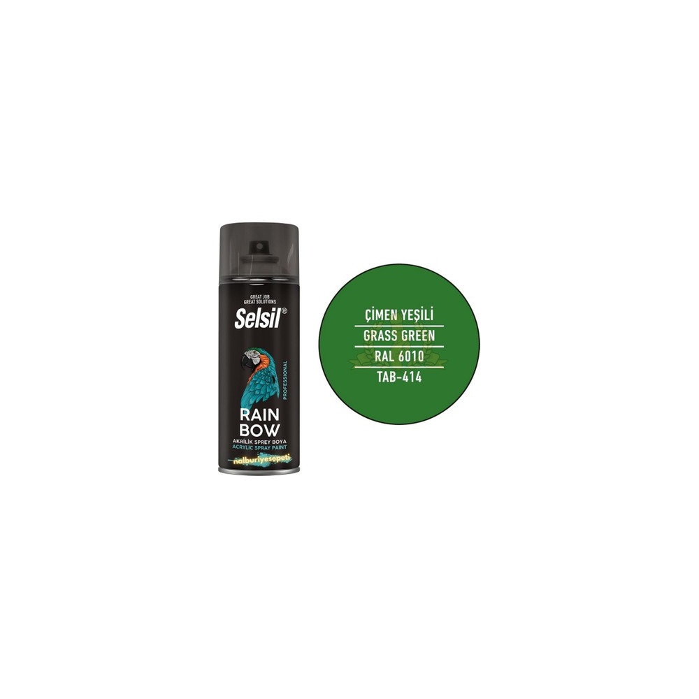 Çimen Yeşili Akrilik Sprey Boya RAL 6010 | TAB-414