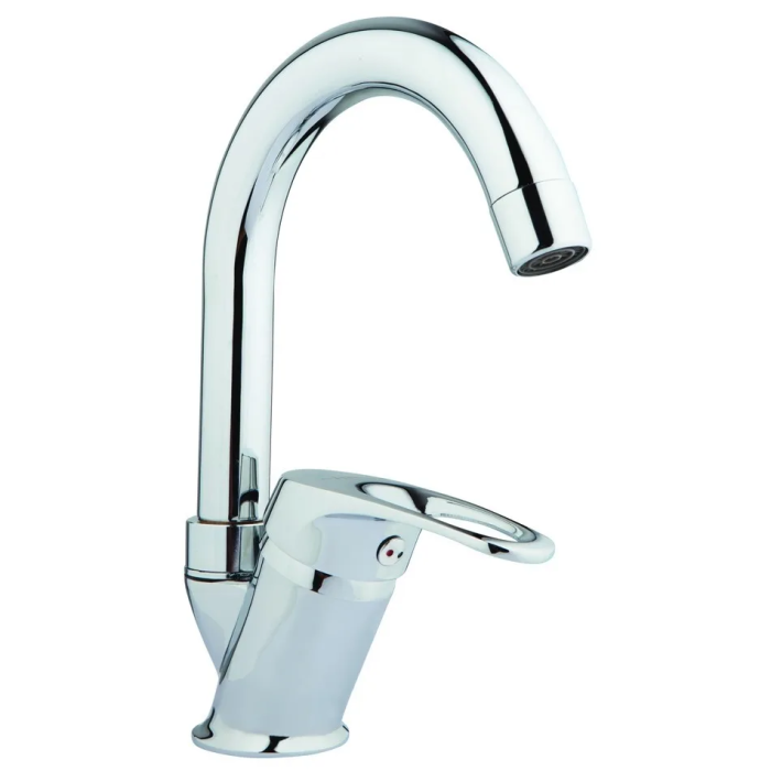 İtimat Astra Kısa Kuğu Miks Lavabo Bataryası 397K | Lavabo Musluğu