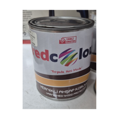Redcolor Vernikli Ahşap Koruyucu 0.75 L | Ahşap Verniği