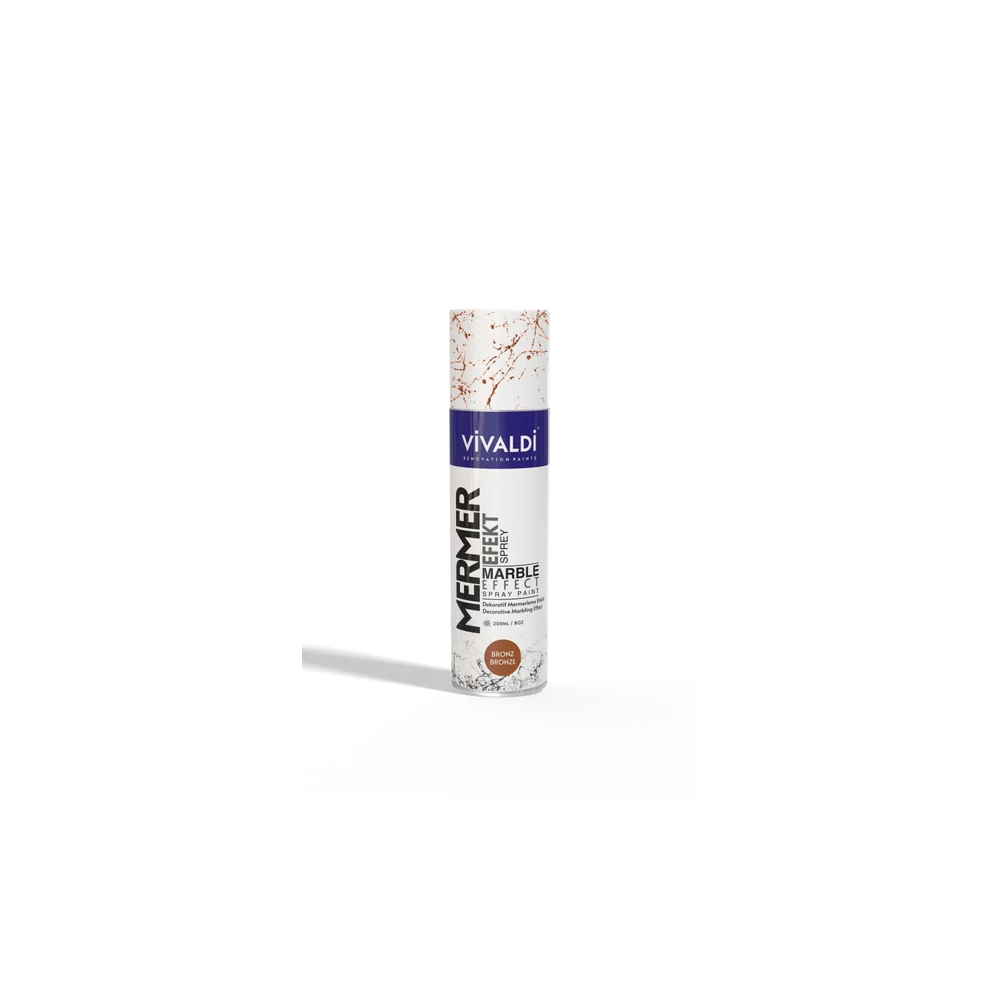 Vivaldi Mermer Efekt Sprey Boya 200 ml | Dekoratif Sprey