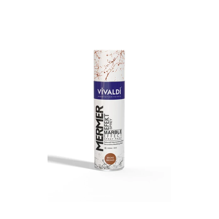 Vivaldi Mermer Efekt Sprey Boya 200 ml | Dekoratif Sprey