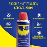 WD-40 Çok Amaçlı Pas Sökücü ve Yağlayıcı Sprey 200 ml | WD40
