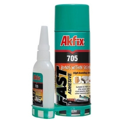 Akfix 705 Profesyonel Hızlı Yapıştırıcı Seti | MDF Kiti
