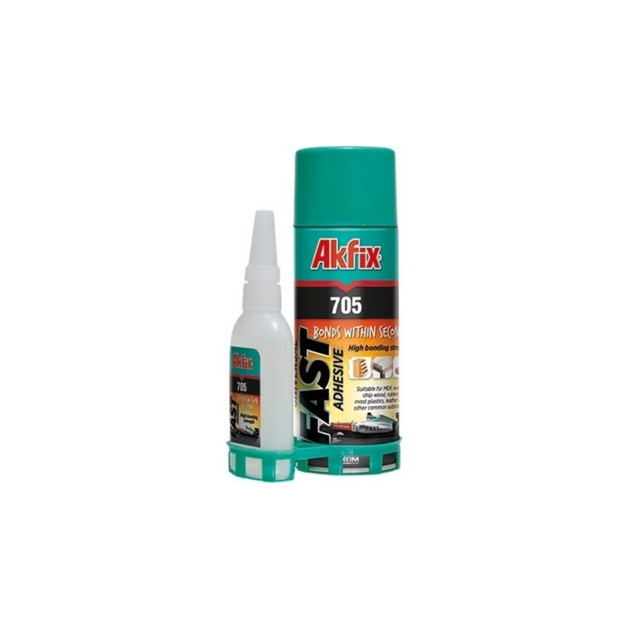 Akfix 705 Profesyonel Hızlı Yapıştırıcı Seti | MDF Kiti