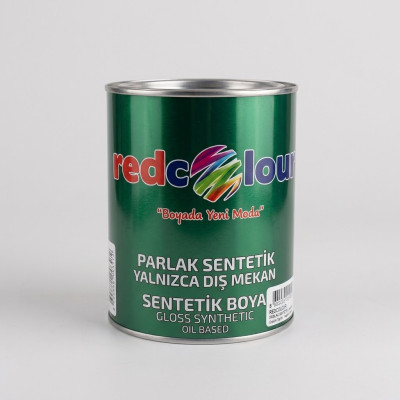 Redcolor Parlak Sentetik Yağlı Boya - Vişne (1 L)